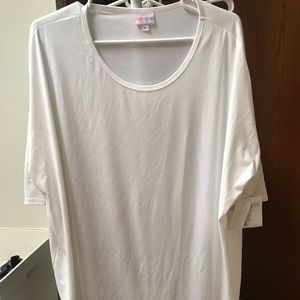 BNWT XL LuLaRoe White Irma